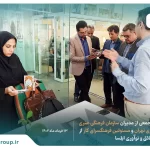 بازدید مدیران سازمان فرهنگی هنری شهرداری و مسئولین فرهنگسرای کار از خانه خلاق ایلسا