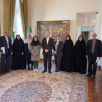 جلسه وزیر محترم امور خارجه جناب آقای دکتر عراقچی با دبیران کمیته های اتحادیه تجاری زنان بریکس BRICS WBA